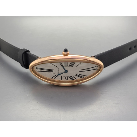 Cartier Baignoire Allongee 22x47x7mm 2606 18K Rose Gold Women's Watch