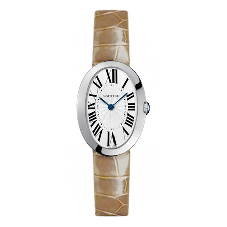 Cartier BAIGNOIRE LARGE 34mmx44mm W8000001 18K White Gold Women's Watch