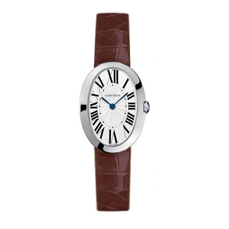 Cartier BAIGNOIRE LARGE 34x44mm W8000001 18K White Gold Women's Watch