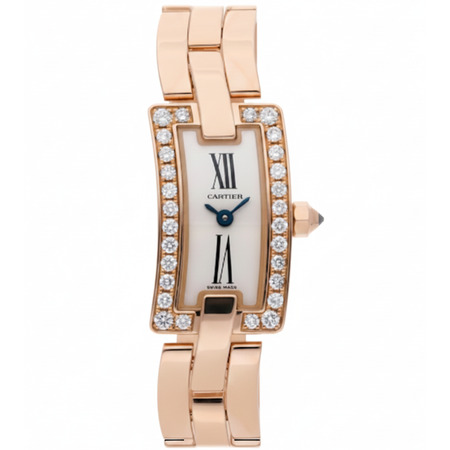 Cartier Ballerine 14x23mm WG40023J 18K Rose Gold Women's Watch