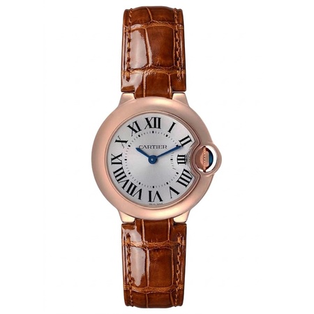Cartier Ballon Bleu 28mm W6900256 18K Rose Gold Women's Watch