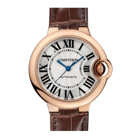 Cartier Ballon Bleu 33mm W6920069 18K Rose Gold Women's Watch