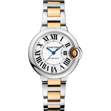 Cartier Ballon Bleu 33mm W6920099 18K Yellow Gold/Stainless Steel Unisex Watch