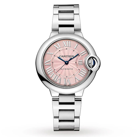 Cartier Ballon Bleu 33mm W6920100 Stainless Steel Women's Watch