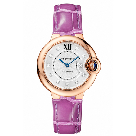 Cartier Ballon Bleu 33mm WE902063 18K Rose Gold Women's Watch