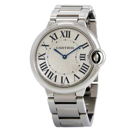 Cartier Ballon Bleu 36mm 3005 Stainless Steel Men s Watch Swiss