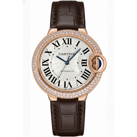 Cartier Ballon Bleu 36mm WE900551 18K Rose Gold Unisex Watch