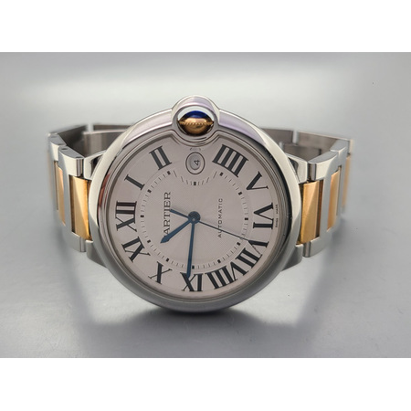 Cartier Ballon Bleu 42mm W69009Z3 18K Yellow Gold/Stainless Steel Unisex Watch