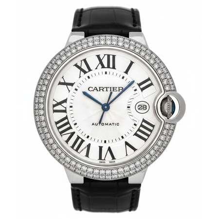 Cartier Ballon Bleu 42mm WE900951 18K White Gold Unisex Watch