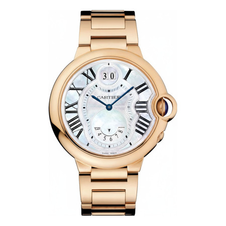 Cartier Ballon Bleu de Cartier 38.5mm W6920035 18K Rose Gold Unisex Watch