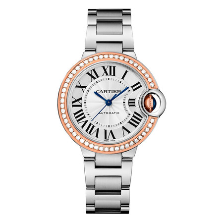 Cartier Ballon Bleu 33mm WE902080 Stainless Steel Women's Watch