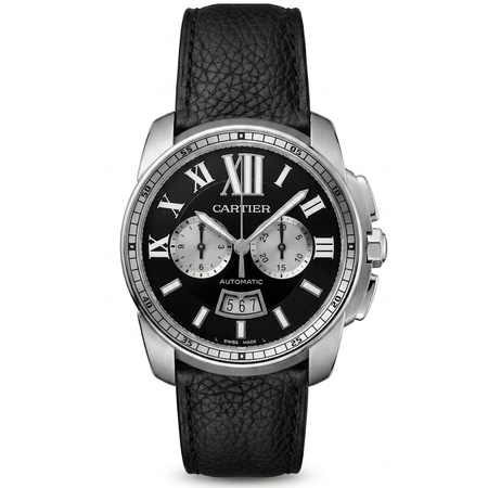 Cartier Calibre 42mm W7100060 Stainless Steel Men's Watch