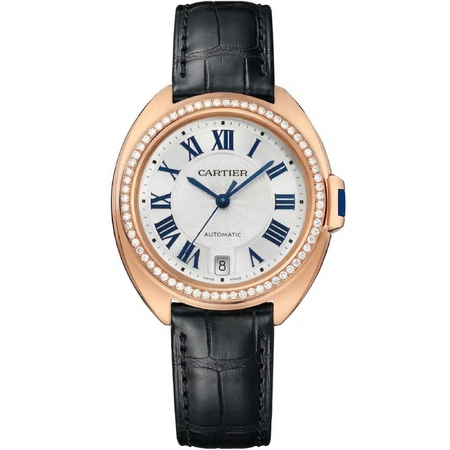 Cartier Cle 35mm WJCL0048 18K Rose Gold Women's Watch