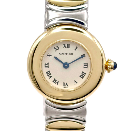 Cartier Colisee Belle Epoque 24mm W40001F2 18K Yellow Gold Women's Watch