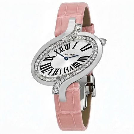 Cartier Délices de Cartier 39mm WG800014 18K White Gold Women's Watch