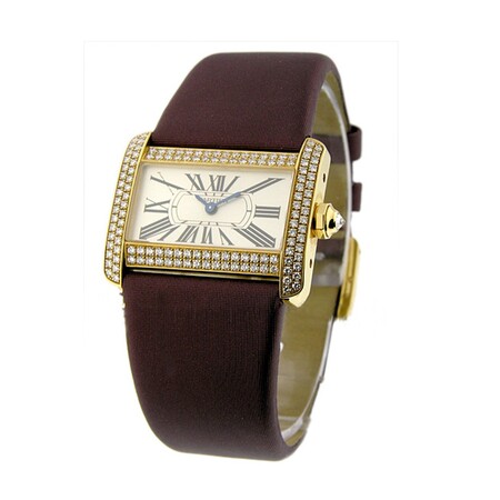 Cartier Divan 32mmX25mm  WA301071 18K Yellow Gold Women's Watch
