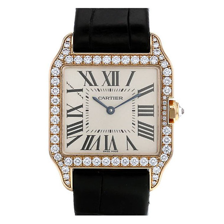 Cartier Dumont 30mm 2788 18K Rose Gold Unisex Watch