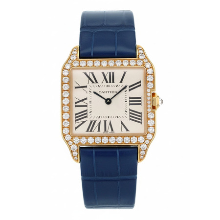 Cartier Dumont 31x28mm WH100351 18K Rose Gold Women's Watch
