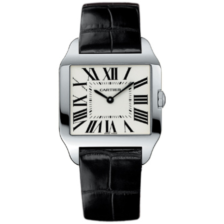 Cartier Dumont 38.5mmX30.3mm W2009451 18K White Gold Unisex Watch