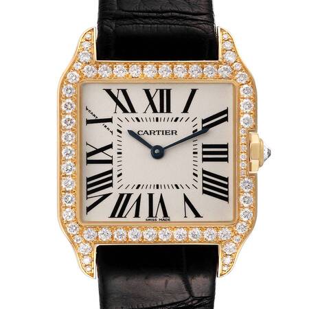 Cartier Dumont 31x28mm WH100351 18K Rose Gold Women's Watch