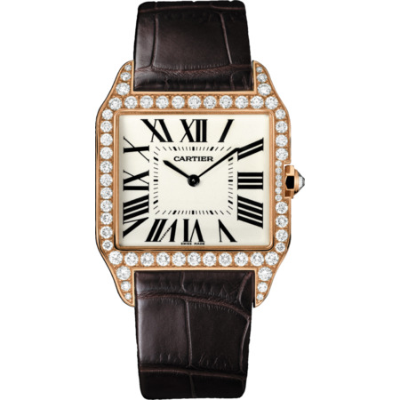 Cartier Dumont 44.48mmx34.6mm WH100751 18K Rose Gold Unisex Watch