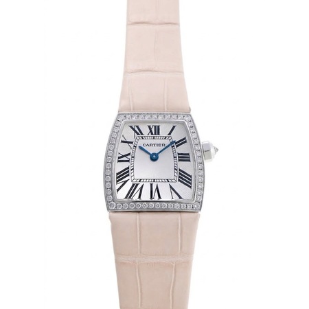 Cartier La Dona 18mm WE600351 18K White Gold Women's Watch