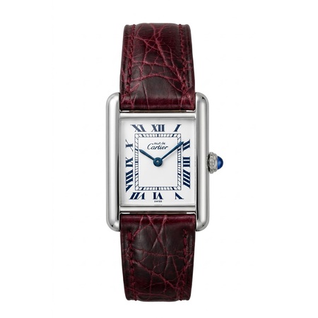 Cartier Must de Cartier Tank 20mmx28mm W1001565 Silver Women's Watch