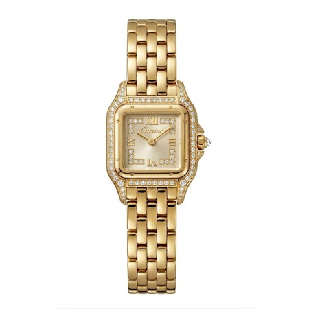 Cartier Panthere Classique et Figaro 22mm WF3014B9 18K Yellow Gold Women's Watch