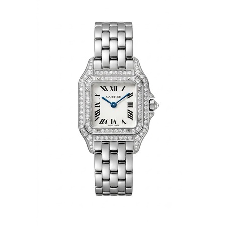 Cartier Panthère Classique et Figaro 22mm WF3255F3 18K White Gold Women's Watch