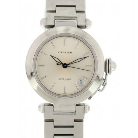 Cartier Pasha 35mm 2324 Stainless Steel Unisex Watch
