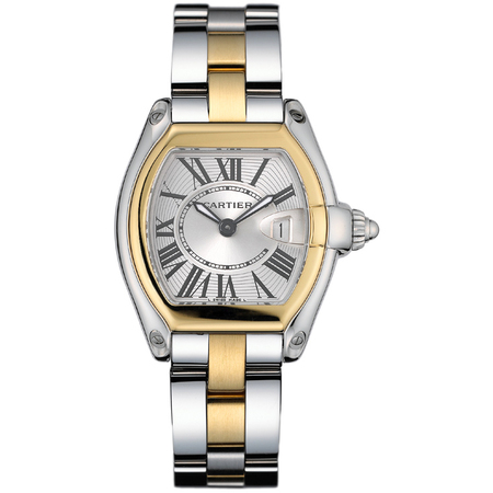 Cartier Roadster 36.5mmX30.5mm W62026Y4 18K Yellow Gold/Stainless Steel Women's Watch
