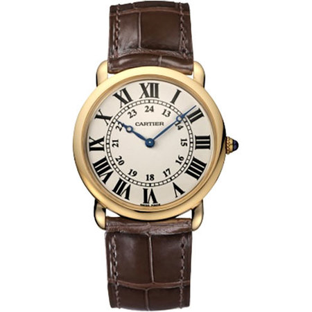 Cartier Ronde Louis 36mm W6800251 18K Rose Gold Unisex Watch