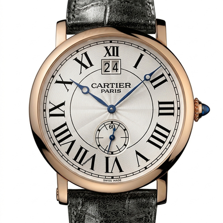 Cartier Rotonde  42mm W1550251 18K Rose Gold Men's Watch