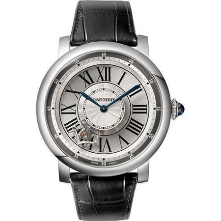 Cartier ROTONDE ASTROTOURBILLON 47mm W1556204 18K White Gold Men's Watch
