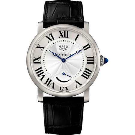 Cartier Rotonde De Cartier Calendar Aperture and Power Reserve 40mm W1556369 Stainless Steel Men's Watch