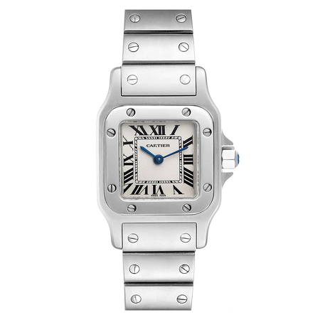 Cartier Santos 24mmx35mm W20056D6 Stainless Steel Women's Watch