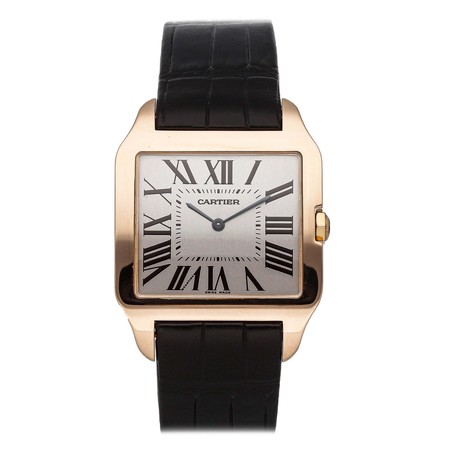 Cartier Santos Dumont 44.6x34.6mm 2650 18K Rose Gold Men's Watch