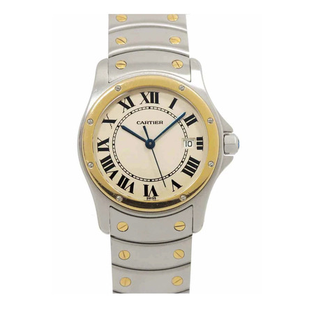 Cartier Santos Rond 35mm W20037R3 Stainless Steel Women's Watch