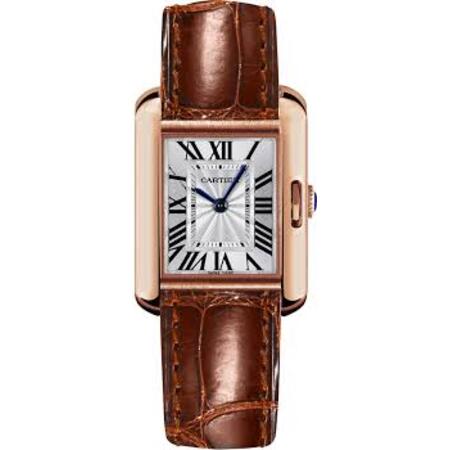 Cartier Tank Anglaise 30.2mmx22.7mm W5310027 18K Rose Gold Women's Watch