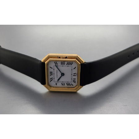 Cartier Tank Ceinture 27mm 18K Yellow Gold Women s Watch Swiss