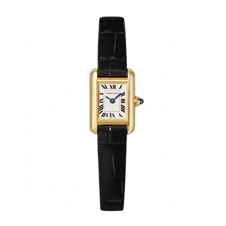 Cartier Tank Louis 16.5x24mm WGTA0212 18K Yellow Gold Men's Watch