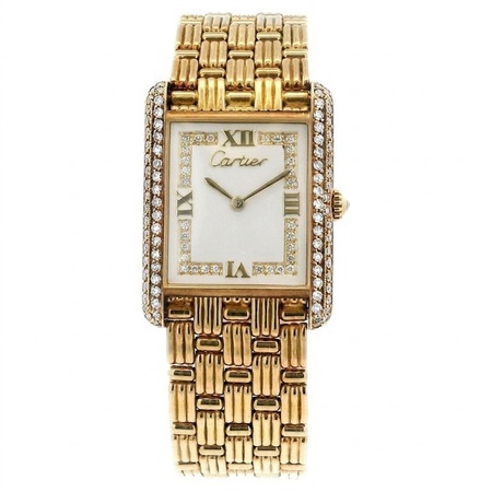Cartier Tank Louis  24mmx31mm. WA3001A7 18K Yellow Gold Women's Watch