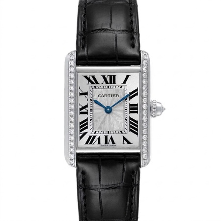 Cartier Tank Louis 29.5×22mm WJTA0011 18K White Gold Women's Watch