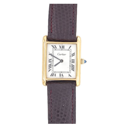 Cartier Tank Paris 18k Gold Ladies Watch In Not Applicable