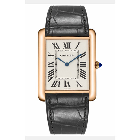 Cartier Tank Louis XL 40x32mm W1560017 18K Rose Gold Men's Watch