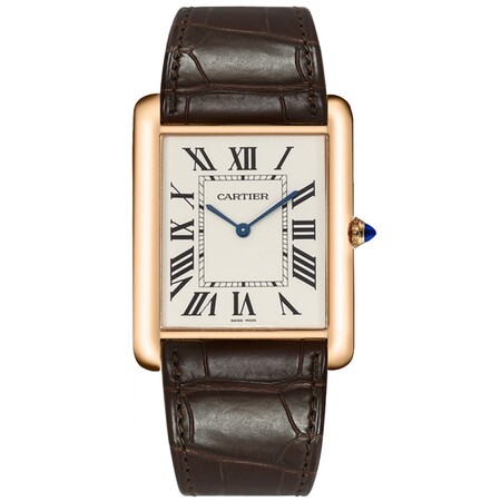 Cartier Tank Louis XL 40x35mm W1560017 18K Rose Gold Men's Watch