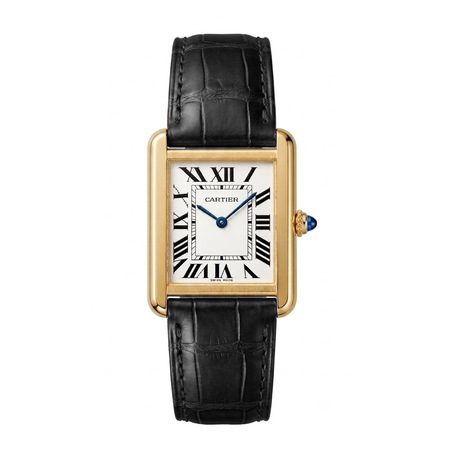 Cartier Tank Solo 24x31mm W5200024 18K Yellow Gold/Stainless Steel Women's Watch+