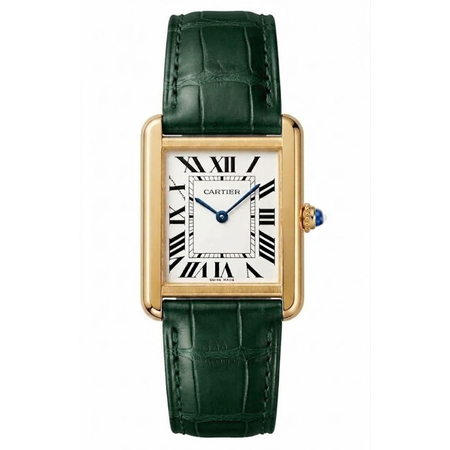 Cartier Tank Solo 24x31mm W5200024 18K Yellow Gold/Stainless Steel Women's Watch