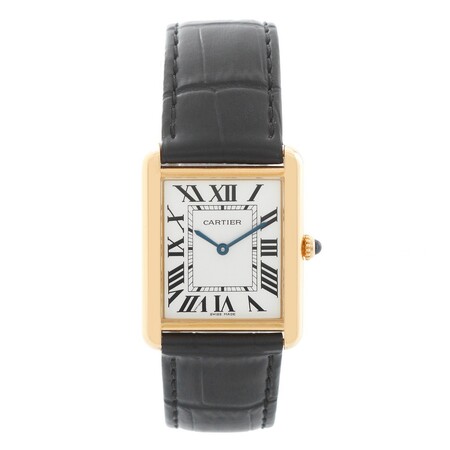 Cartier Tank Solo 35x27mm W5200004 18K Yellow Gold Unisex Watch