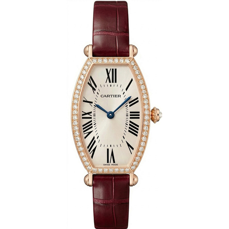 Cartier Tonneau  26.5x46.6mm WE400451 18K Rose Gold Women's Watch